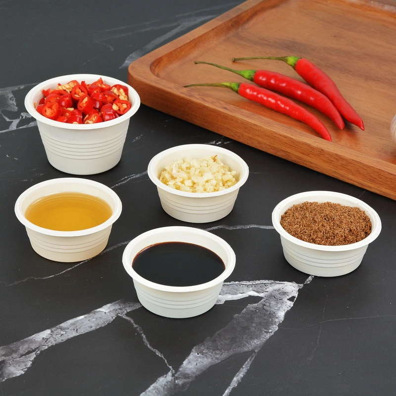 Disposable Compostable Microwave Safe Salad Bowl Sugarcane Bagasse Biodegradable Tableware Noodle Bowl for Hot Food