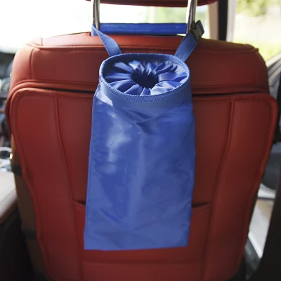 Bolsa de basura portátil para respaldo de asiento de automóvil